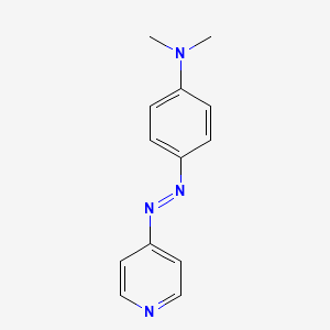 Pyridine, 4-(p-(dimethylamino)phenylazo)-