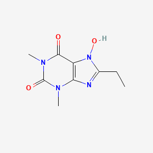 Theophylline, 8-ethyl-7-hydroxy-