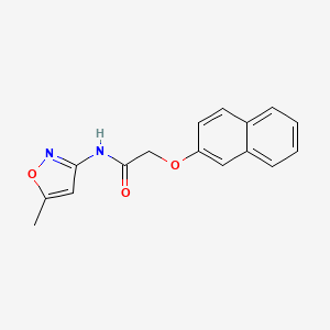 N-(5-Methyl-isoxazol-3-yl)-2-(naphthalen-2-yloxy)-acetamide