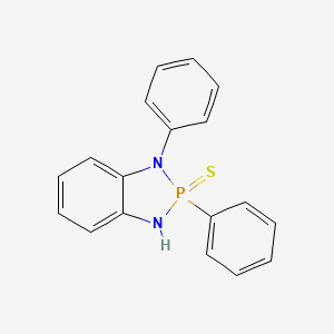 1,2-Diphenyl-2,3-dihydro-1h-1,3,2-benzodiazaphosphole 2-sulfide