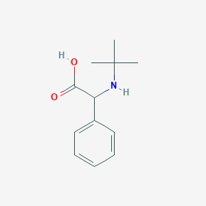 (Tert-butylamino)(phenyl)acetic acid