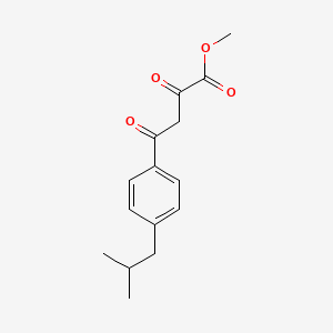 B1416855 Methyl 4-(4-isobutylphenyl)-2,4-dioxobutanoate CAS No. 834885-03-9