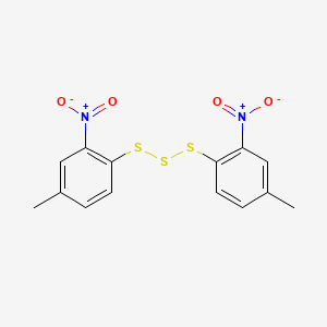 4-Methyl-1-[(4-methyl-2-nitrophenyl)trisulfanyl]-2-nitrobenzene