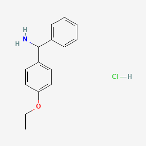 (4-Ethoxyphenyl)(phenyl)methanamine hydrochloride