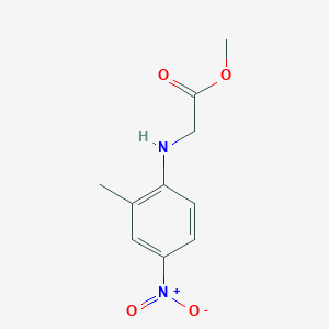 Methyl 2-[(2-methyl-4-nitrophenyl)amino]acetate