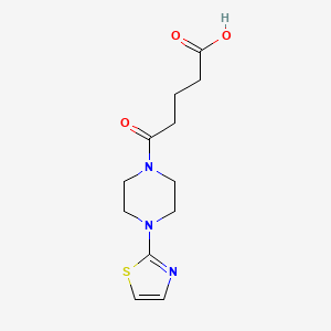 5-Oxo-5-[4-(1,3-thiazol-2-yl)piperazin-1-yl]pentanoic acid