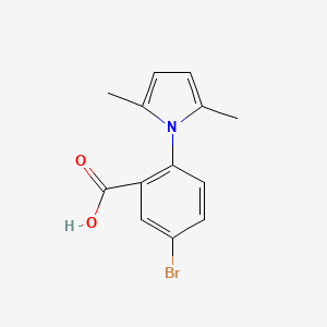 5-Bromo-2-(2,5-dimethylpyrrol-1-yl)benzoic acid