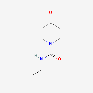 molecular formula C8H14N2O2 B1416881 N-ethyl-4-oxopiperidine-1-carboxamide CAS No. 675112-78-4