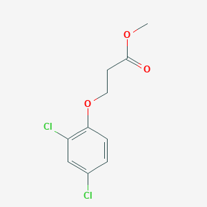 molecular formula C10H10Cl2O3 B1416883 Methyl 3-(2,4-dichlorophenoxy)propanoate CAS No. 1071715-08-6