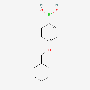 [4-(Cyclohexylmethoxy)phenyl]boronic acid