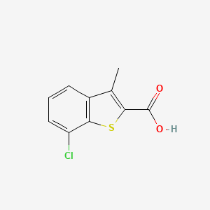 7-Chloro-3-methylbenzo[B]thiophene-2-carboxylic acid