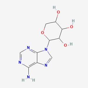 Adenine, 9-beta-D-ribopyranosyl-