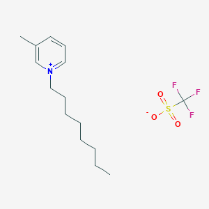 3-Methyl-1-octylpyridin-1-ium trifluoromethanesulfonate