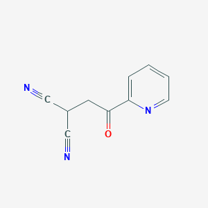 2-(2-Oxo-2-(pyridin-2-YL)ethyl)malononitrile