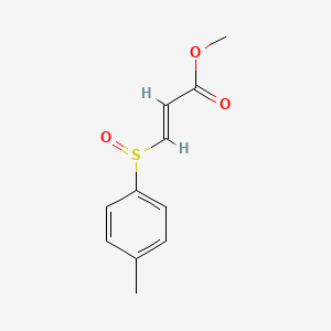 methyl (E)-3-(4-methylphenyl)sulfinylprop-2-enoate