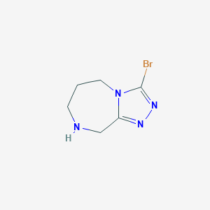 3-Bromo-6,7,8,9-tetrahydro-5H-[1,2,4]triazolo[4,3-A][1,4]diazepine