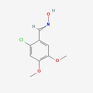 2-Chloro-4,5-dimethoxybenzaldehyde oxime