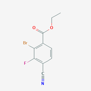 Ethyl 2-bromo-4-cyano-3-fluorobenzoate