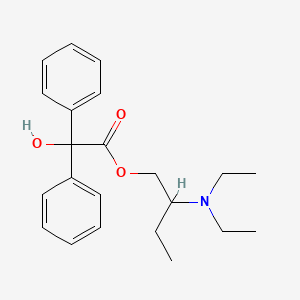 2-(Diethylamino)butyl benzilate