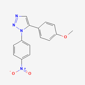 5-(4-Methoxyphenyl)-1-(4-nitrophenyl)triazole