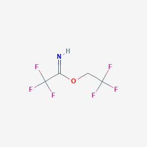 2,2,2-Trifluoroethyl(1z)-2,2,2-trifluoroethanimidoate