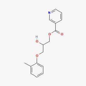 Mephenesin nicotinate