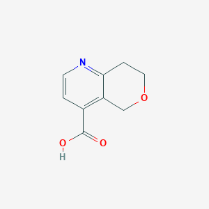 7,8-Dihydro-5H-pyrano[4,3-B]pyridine-4-carboxylic acid