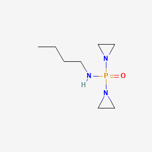 P,P-Bis(1-aziridinyl)-N-butylphosphinic amide