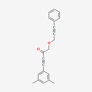 4-(3,5-Dimethylphenyl)-1-[(3-phenylprop-2-yn-1-yl)oxy]but-3-yn-2-one