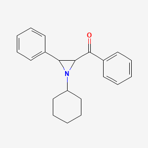 cis-3-Benzoyl-1-cyclohexyl-2-phenylaziridine