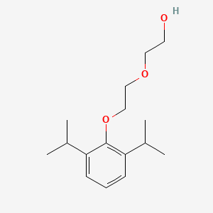 2-{2-[2,6-Di(propan-2-yl)phenoxy]ethoxy}ethan-1-ol