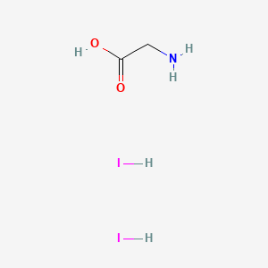 2-Aminoacetic acid;dihydroiodide