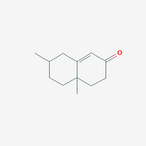 4a,7-Dimethyl-4,4a,5,6,7,8-hexahydronaphthalen-2(3h)-one