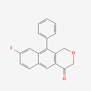 8-Fluoro-10-phenyl-1H-naphtho[2,3-c]pyran-4(3H)-one