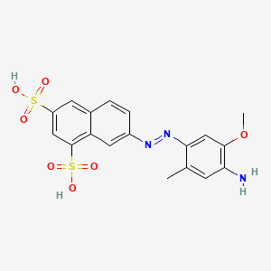 1,3-Naphthalenedisulfonic acid, 7-[(4-amino-5-methoxy-2-methylphenyl)azo]-