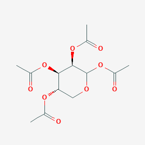 molecular formula C13H18O9 B1417078 l-李酮糖四乙酸酯 CAS No. 99880-95-2
