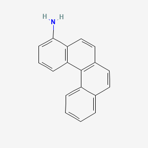 molecular formula C18H13N B14170790 Benzo[c]phenanthren-4-amine CAS No. 4176-48-1