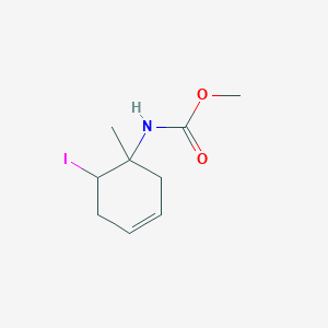 methyl N-(6-iodo-1-methylcyclohex-3-en-1-yl)carbamate