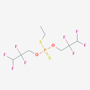 S-ethyl O,O-bis(2,2,3,3-tetrafluoropropyl) phosphorodithioate