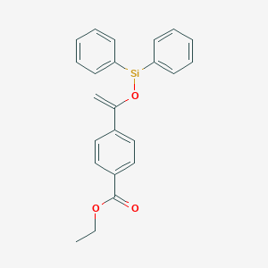 molecular formula C23H21O3Si B14170899 CID 78068814 