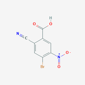 4-Bromo-2-cyano-5-nitrobenzoic acid