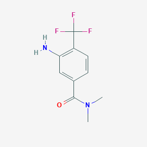 3-Amino-N,N-dimethyl-4-trifluoromethylbenzamide