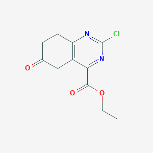 Ethyl 2-chloro-6-oxo-5,6,7,8-tetrahydroquinazoline-4-carboxylate