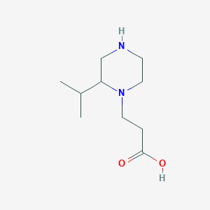 3-(2-Isopropylpiperazin-1-YL)propanoic acid