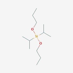 molecular formula C12H28O2Si B14171123 Di(propan-2-yl)(dipropoxy)silane CAS No. 923561-03-9