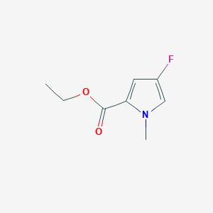 Ethyl 4-fluoro-1-methyl-1H-pyrrole-2-carboxylate