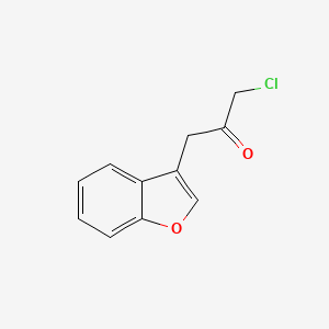 1-(1-Benzofuran-3-yl)-3-chloropropan-2-one