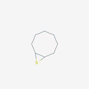 molecular formula C8H14S B14171185 9-Thiabicyclo[6.1.0]nonane CAS No. 286-63-5