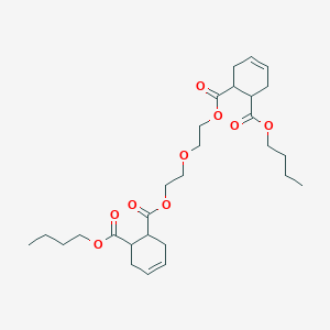 O2-[2-[2-(6-butoxycarbonylcyclohex-3-en-1-yl)carbonyloxyethoxy]ethyl] O1-butyl cyclohex-4-ene-1,2-dicarboxylate