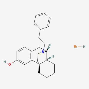 (+-)-17-Phenethylmorphinan hydrobromide